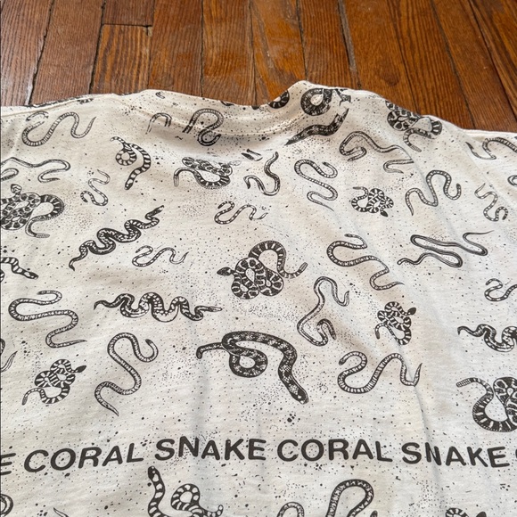 1993 Coral Snake AOP Vintage Single Stitch T-Shirt - Picture 11 of 13